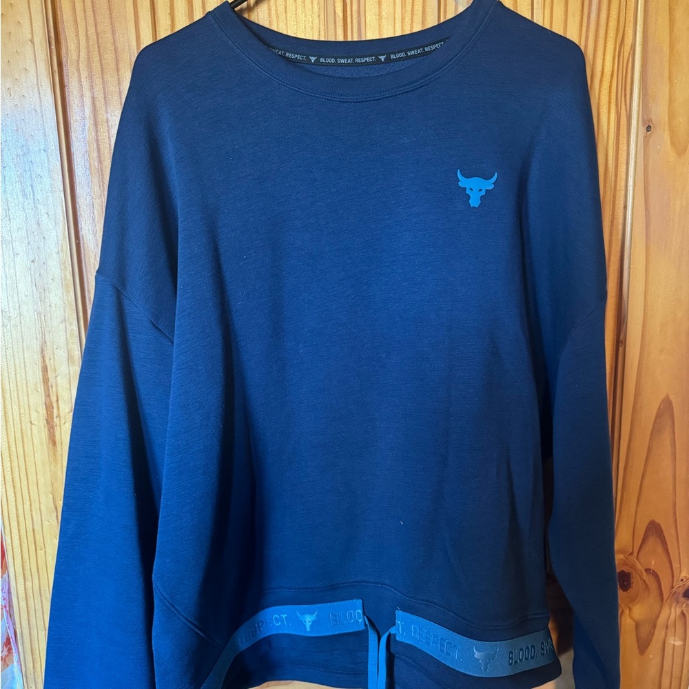 Under Armour Navy Sweatshirt with Logo